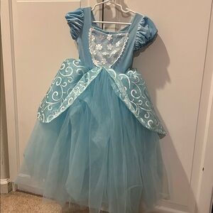 Blue Princess Kids Costume